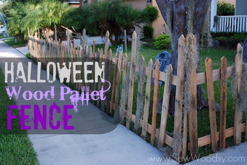 Wood Pallet Fence