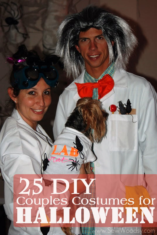 couples Couples Sew Costumes 25 Halloween DIY for costumes  Woodsy  diy 25