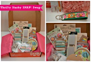 Thrifty Stashy SNAP Swap Box via SewWoodsy.com