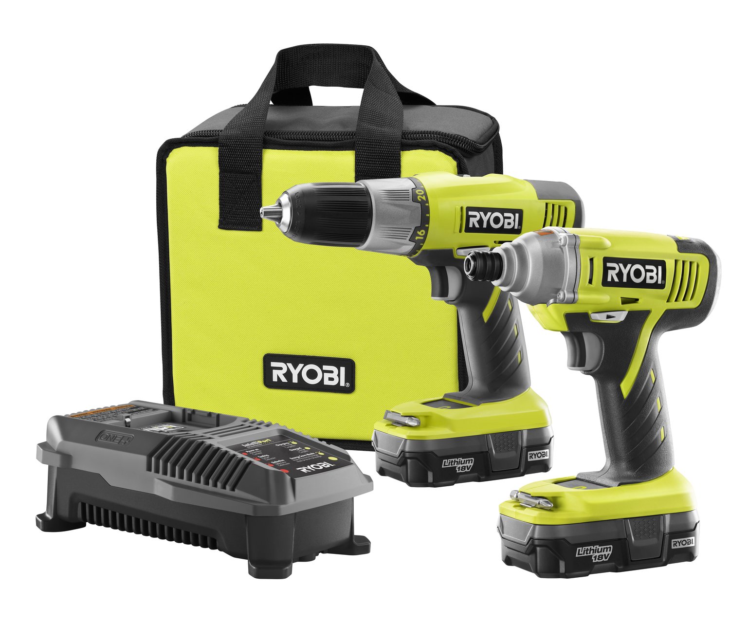 Giveaway RYOBI ONE+ 18-Volt Lithium-Ion Drill and Impact Driver Combo