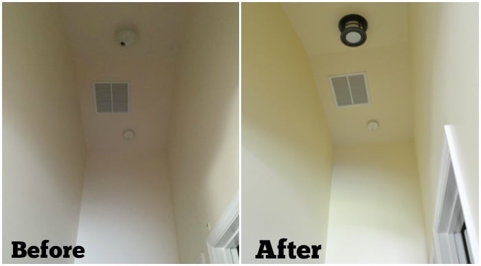 image hallway lighting before after hall light from lamps plus updating old hallway lighting sew woodsy image hallway lighting before after hall light from lamps plus updating old hallway lighting sew woodsy