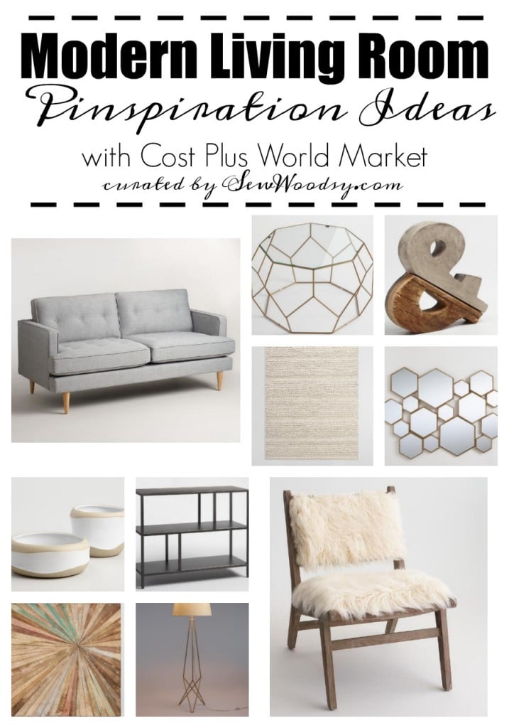 Modern Living Room Pinspiration Ideas Sew Woodsy