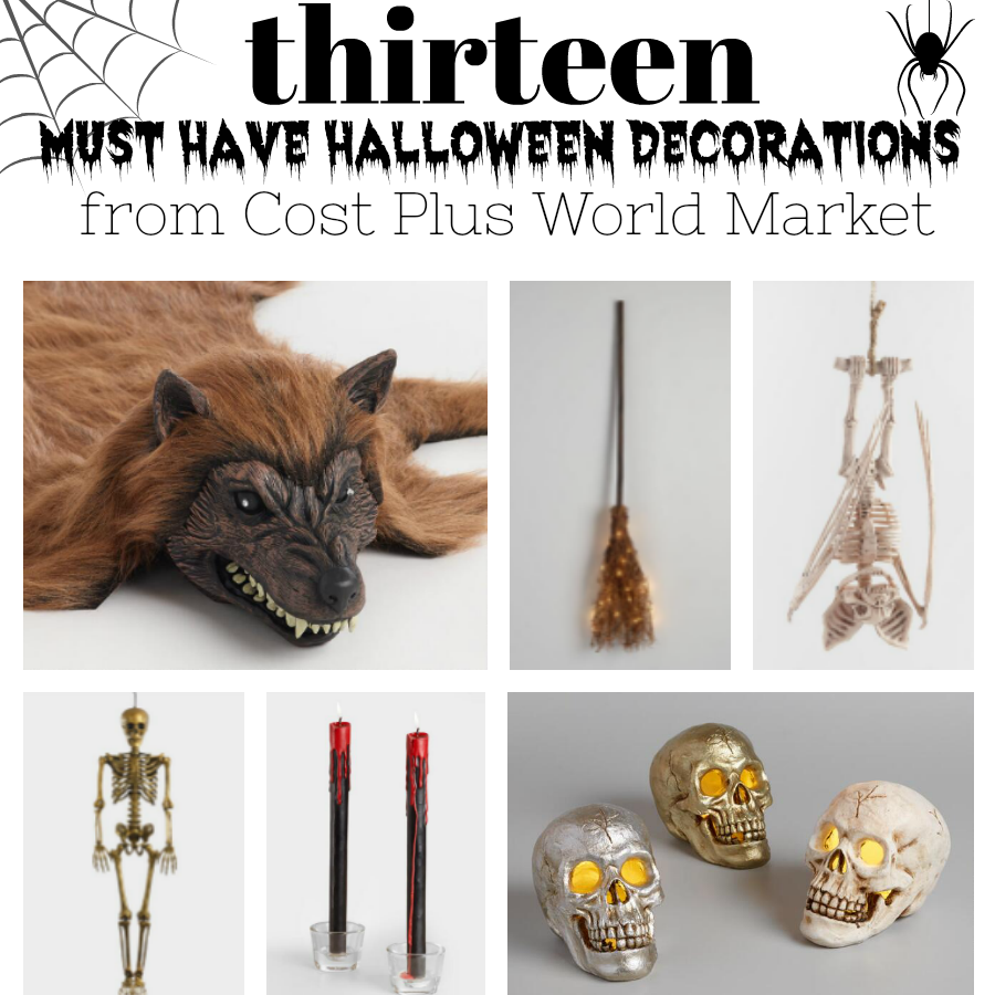 13 Must Have Halloween Decorations from Cost Plus World Market Sew Woodsy