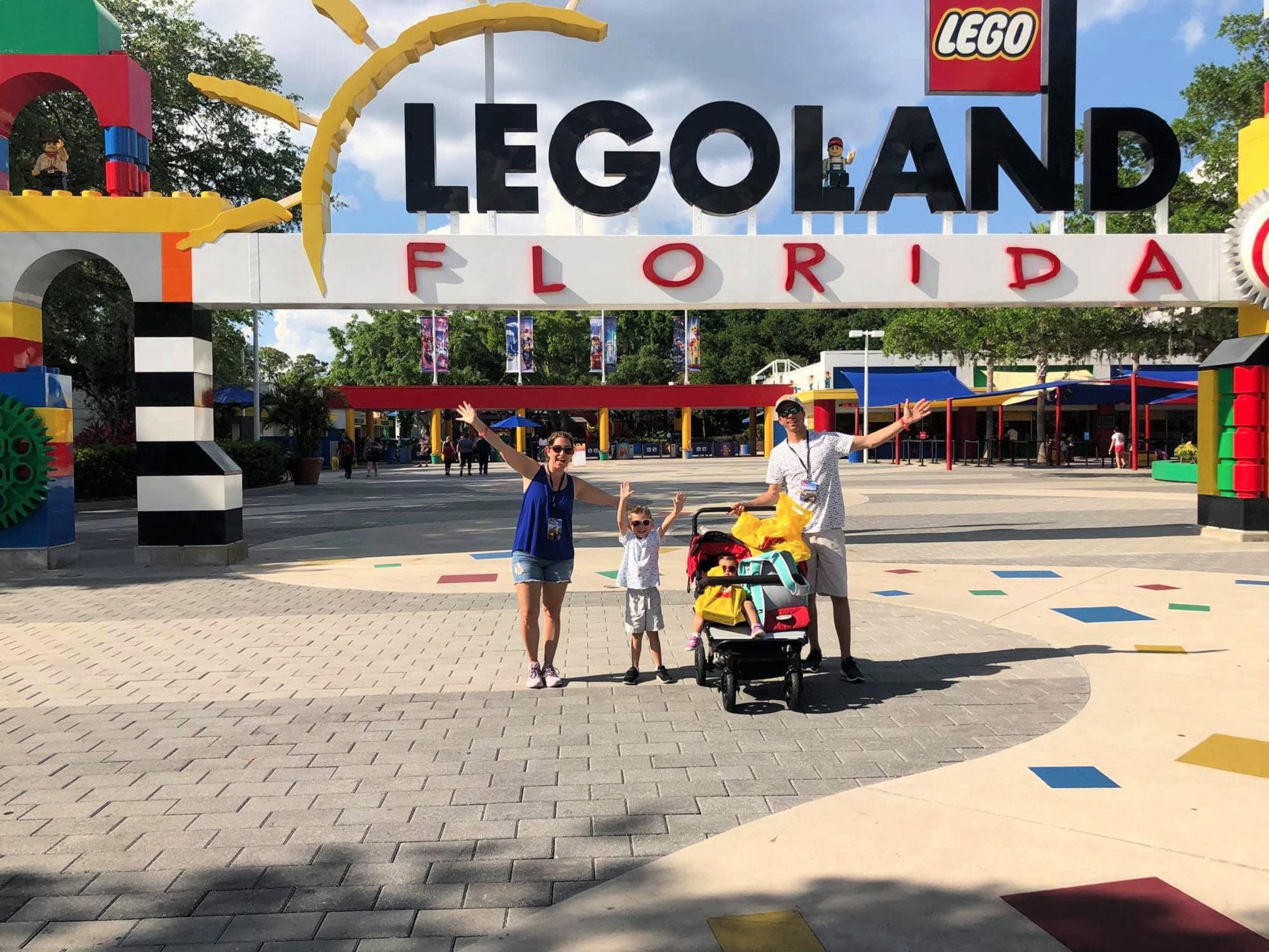 LEGOLAND Florida family visiting the park