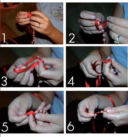 Ribbon Tie Necklace · How To Make A Ribbon Necklace · Jewelry Making on Cut  Out + Keep