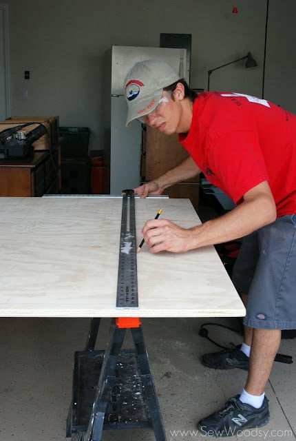 Upholstered Tufted Headboard Tutorial