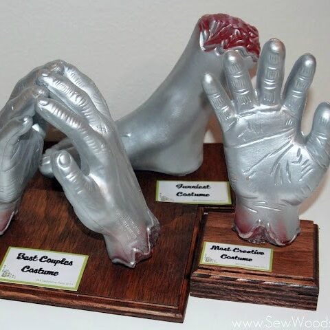Severed Limbs Costume Contest Trophies