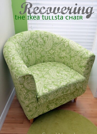 Recovering the Ikea Tullsta Chair