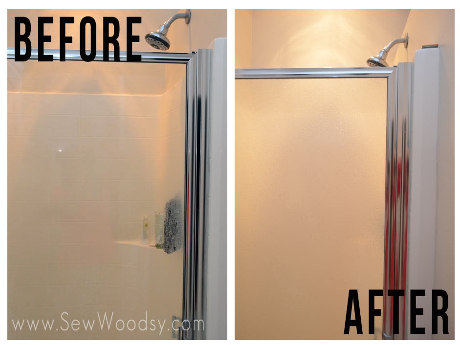 Update A Shower Glass Door from SewWoodsy.com Video created for @homesdotcom #diy