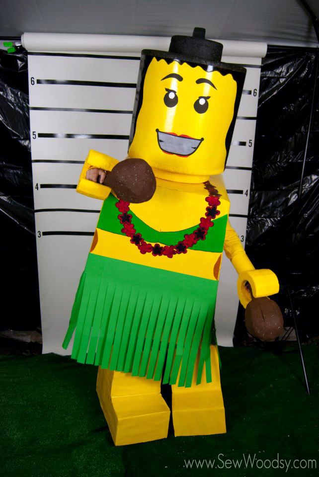 Hula Lego Costume