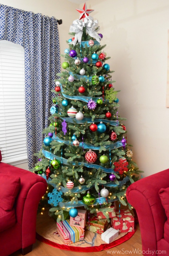 Jingle Brights Inspired Christmas Tree - Sew Woodsy