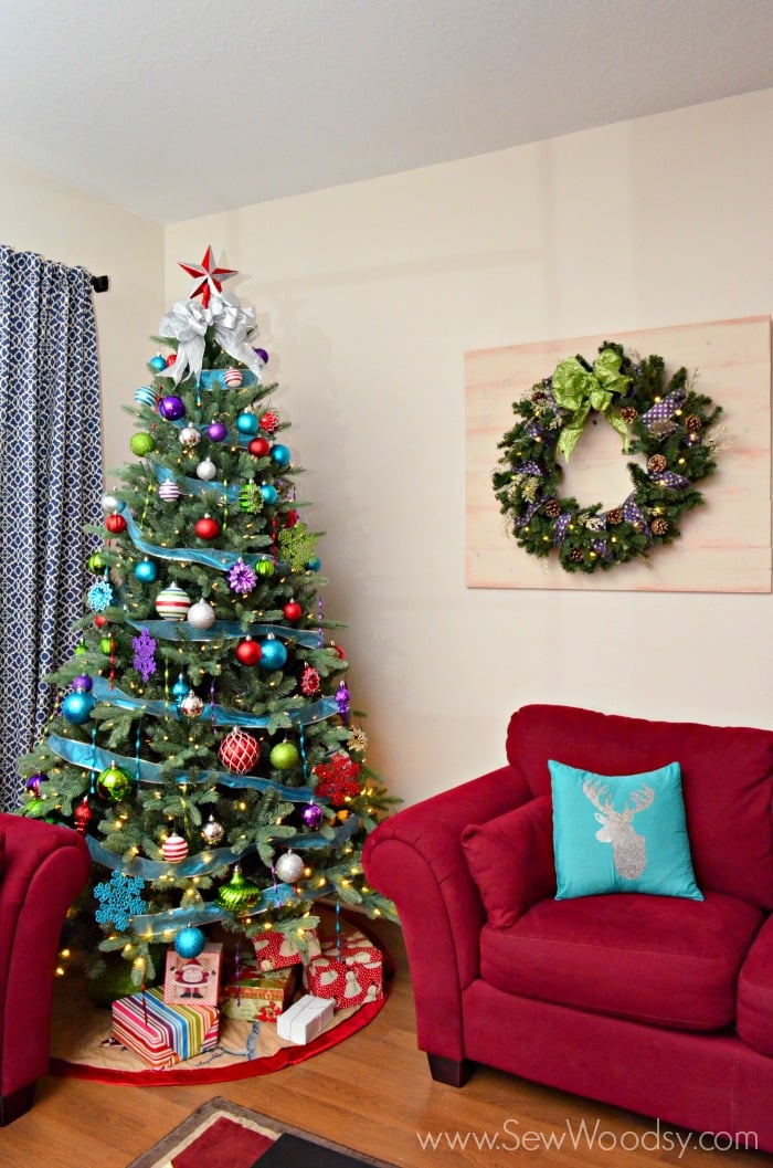 Jingle Brights Inspired Christmas Tree - Sew Woodsy