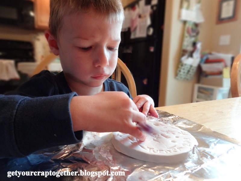 Simple Clay Ornaments from Get Your Crap Together on SewWoodsy.com