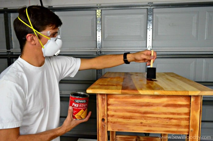 How to Refinish an End Table with #3MDIY