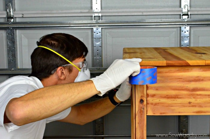 How to Refinish an End Table with #3MDIY