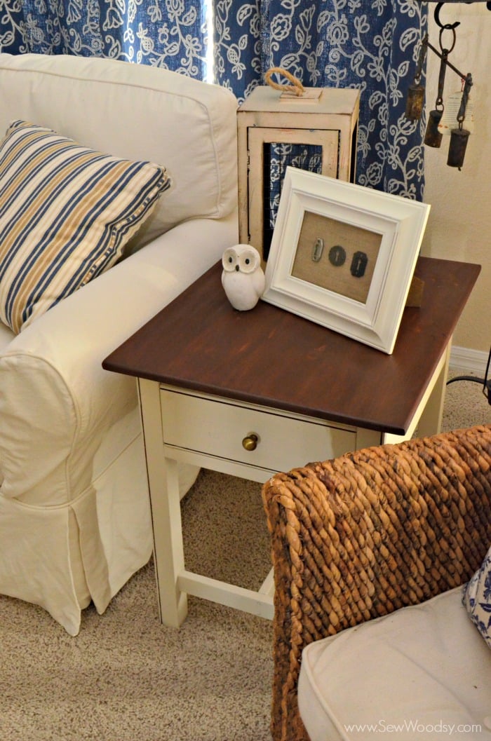 How to Refinish an End Table with #3MDIY