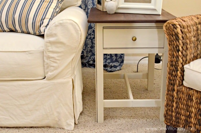 How to Refinish an End Table with #3MDIY