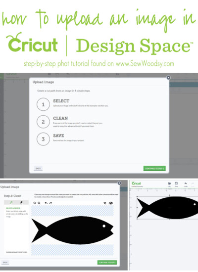 How To Upload an Image in Cricut Design Space from SewWoodsy.com