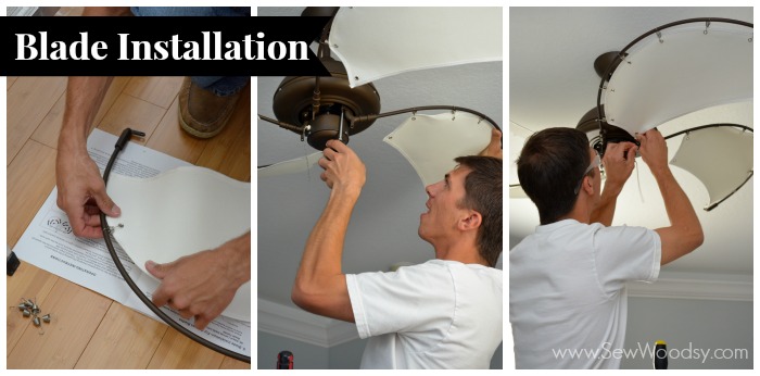 How To Install A Ceiling Fan Sew Woodsy