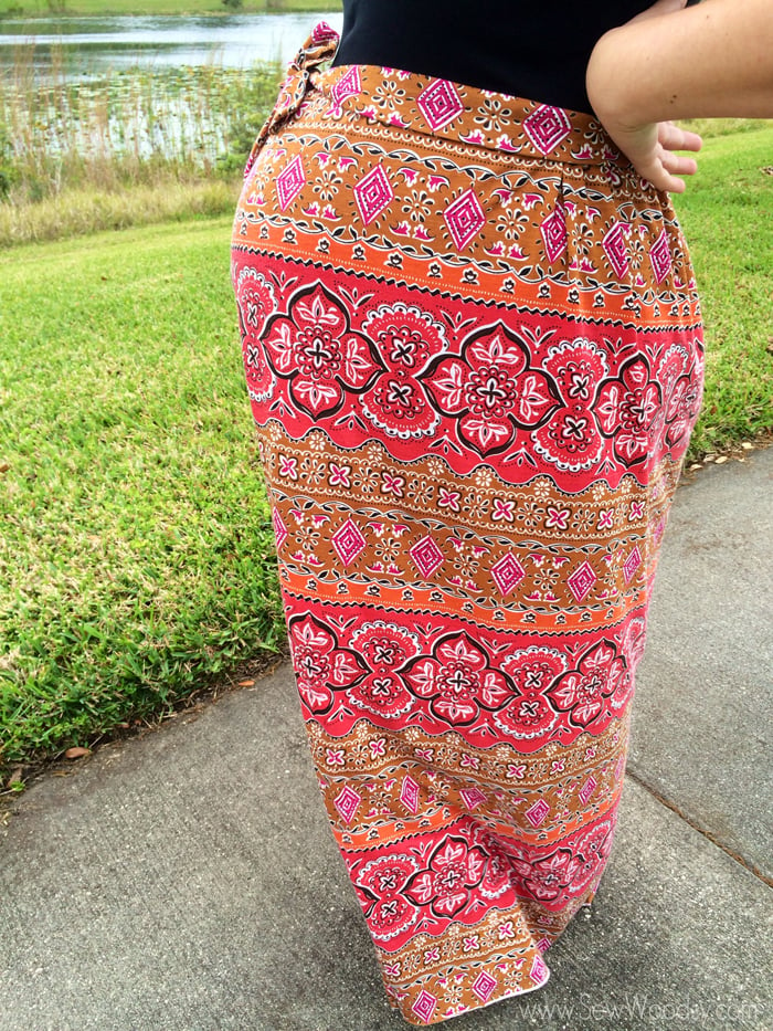 Maternity Maxi Dress Tutorial - Sew Woodsy