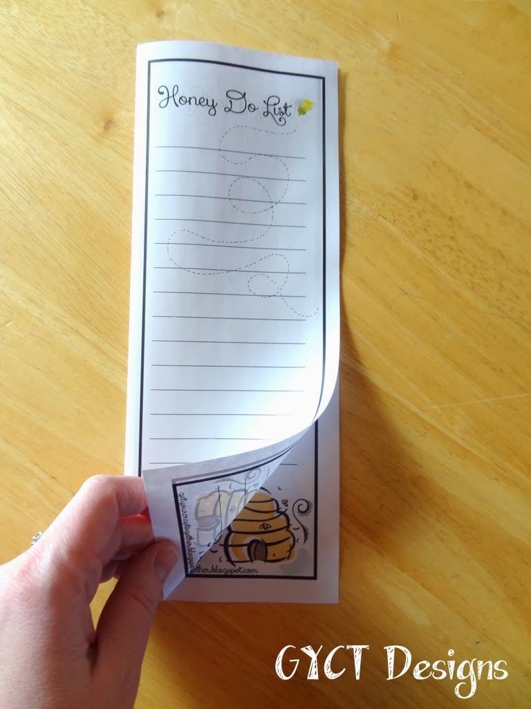 Free Printable Honey Do List - Sew Woodsy