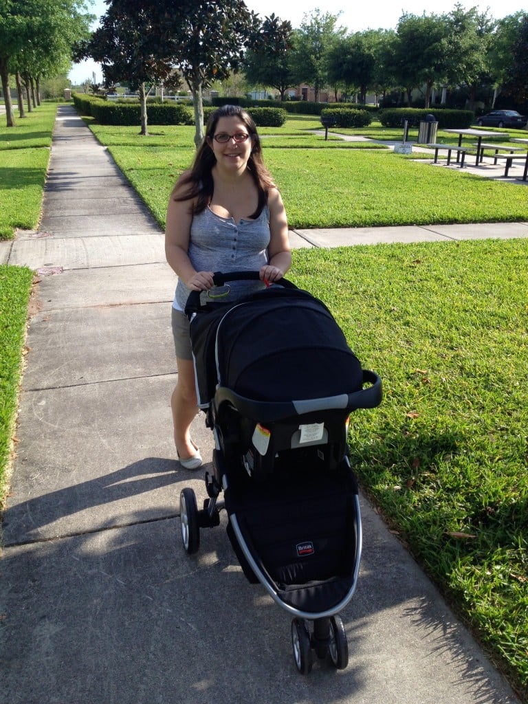 first walk as a family