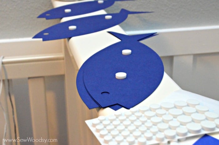 Paper Fish Nursery Decor