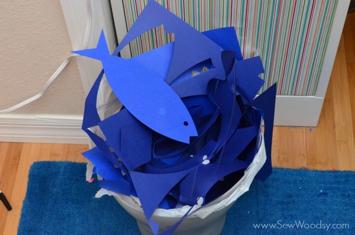 Paper Fish Nursery Decor