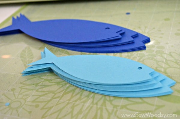 Paper Fish Nursery Decor