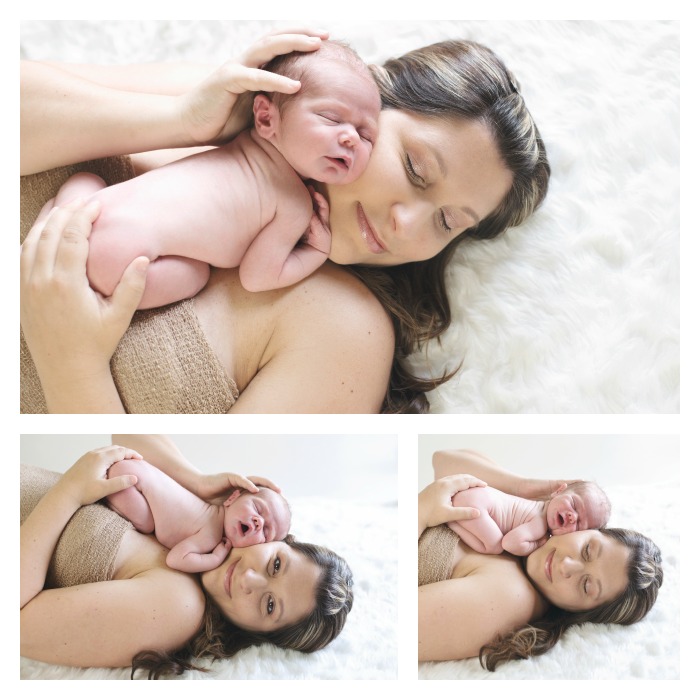 momma's boy - Newborn Photography Session