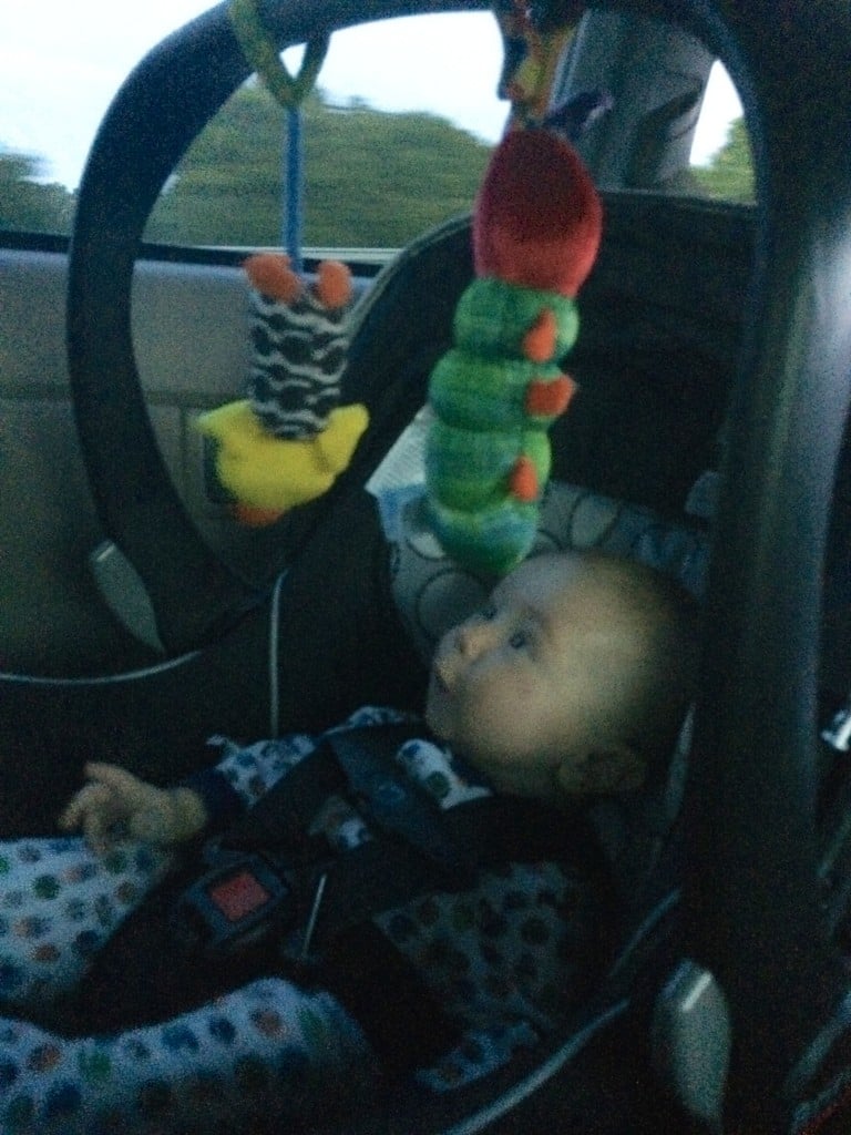 Ryder in Car