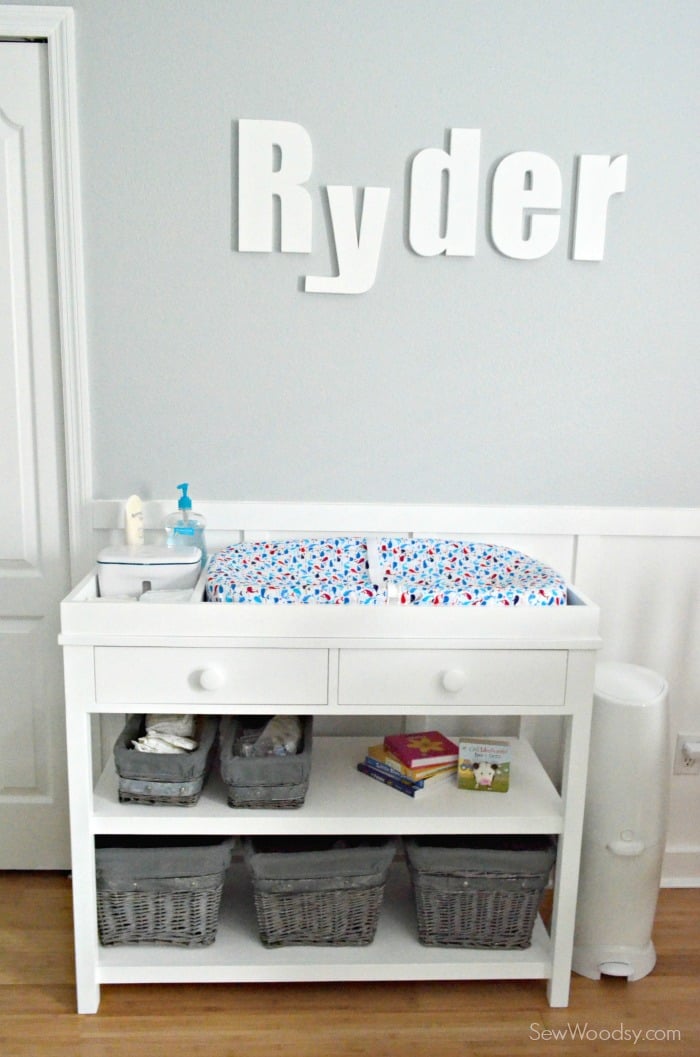 PBK Ultimate Changing Table Knockoff 