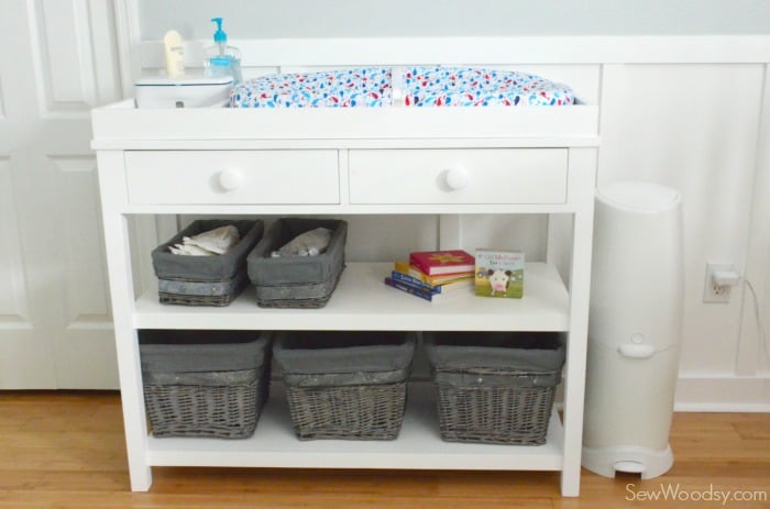 PBK Ultimate Changing Table Knockoff