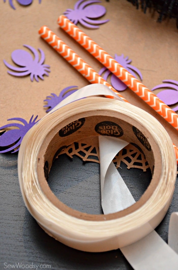 Paper Straw Spider Craft - Our Kid Things