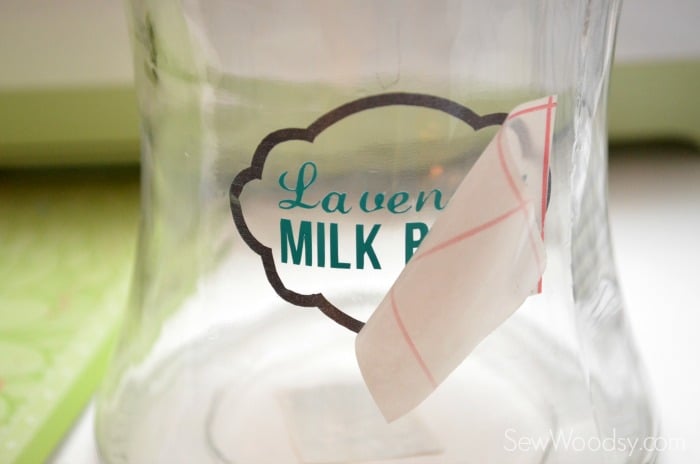DIY Lavender Milk Bath with Label 9