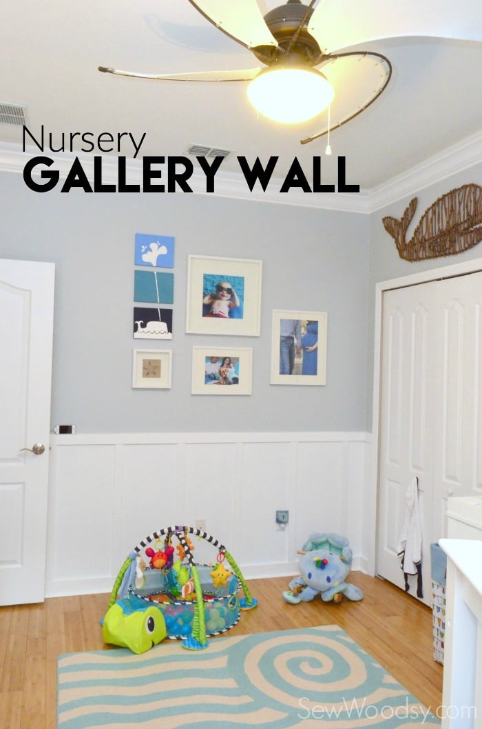 Nursery Gallery Wall #yourbigfinish