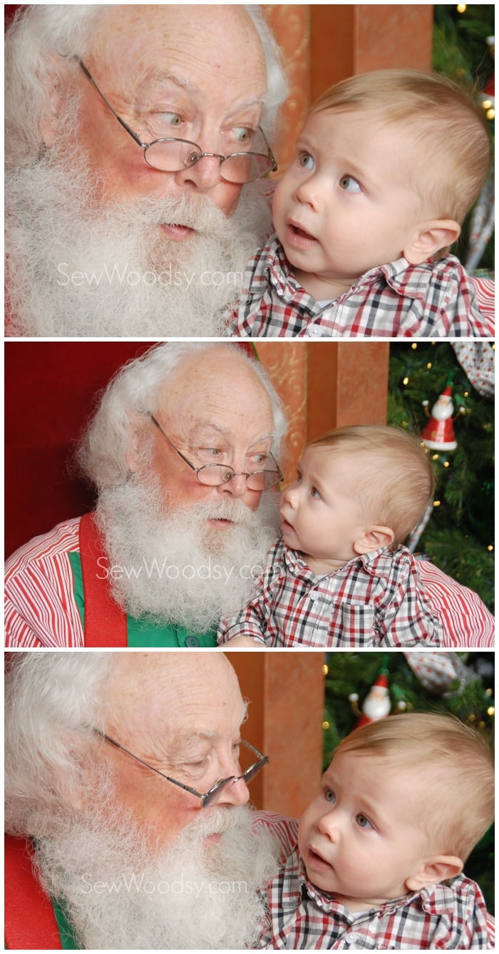 Santa Photos with Baby