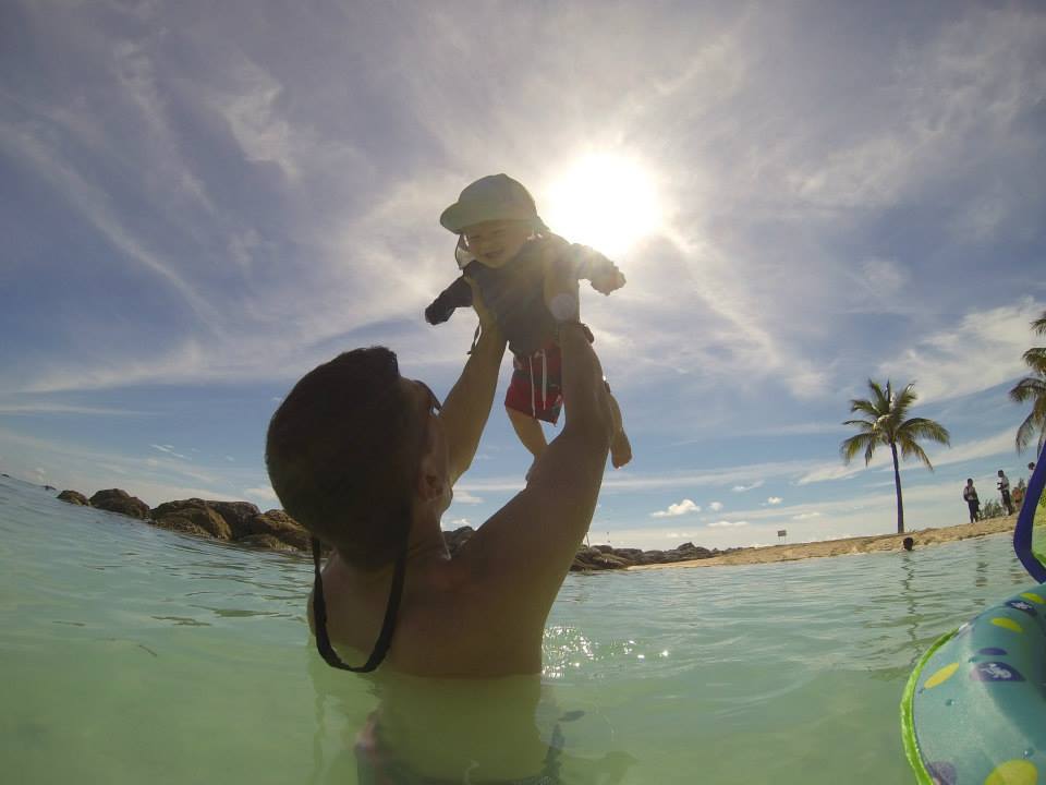 Cruising with an Infant coco cay