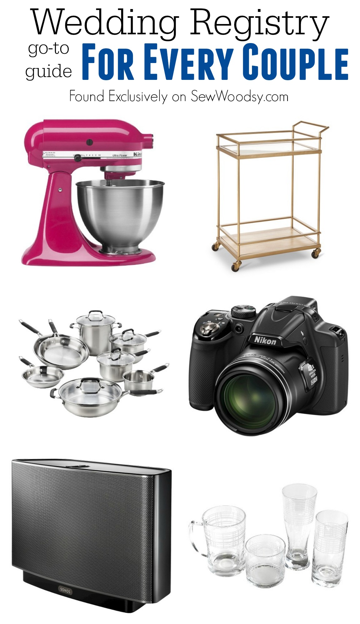 The Ultimate Wedding Registry Go-To Guide For Every Couple - Sew Woodsy