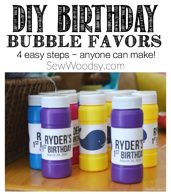 DIY Birthday Bubble Favors Anyone Can Make