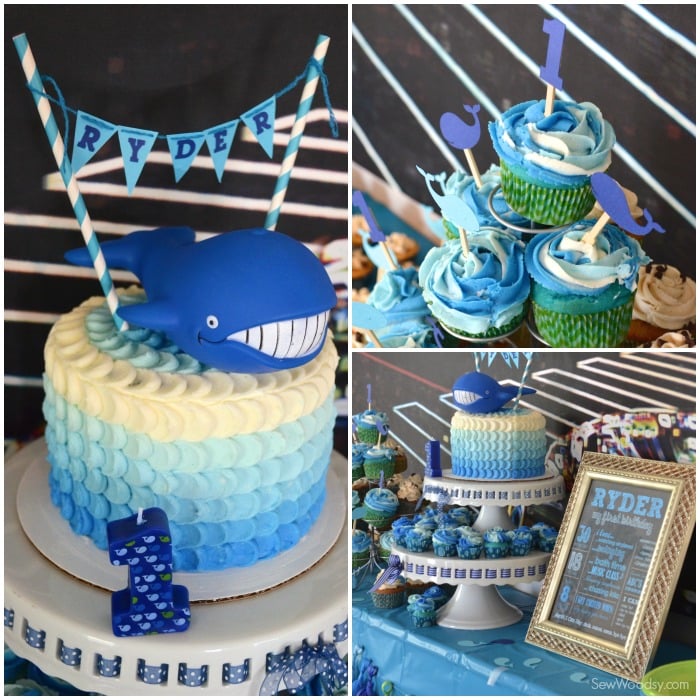 Pedal Whale Cake