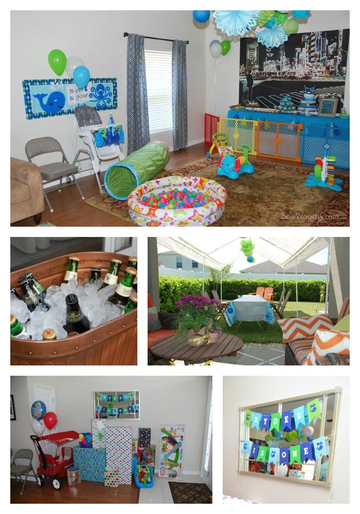 Whale Birthday Party Decor