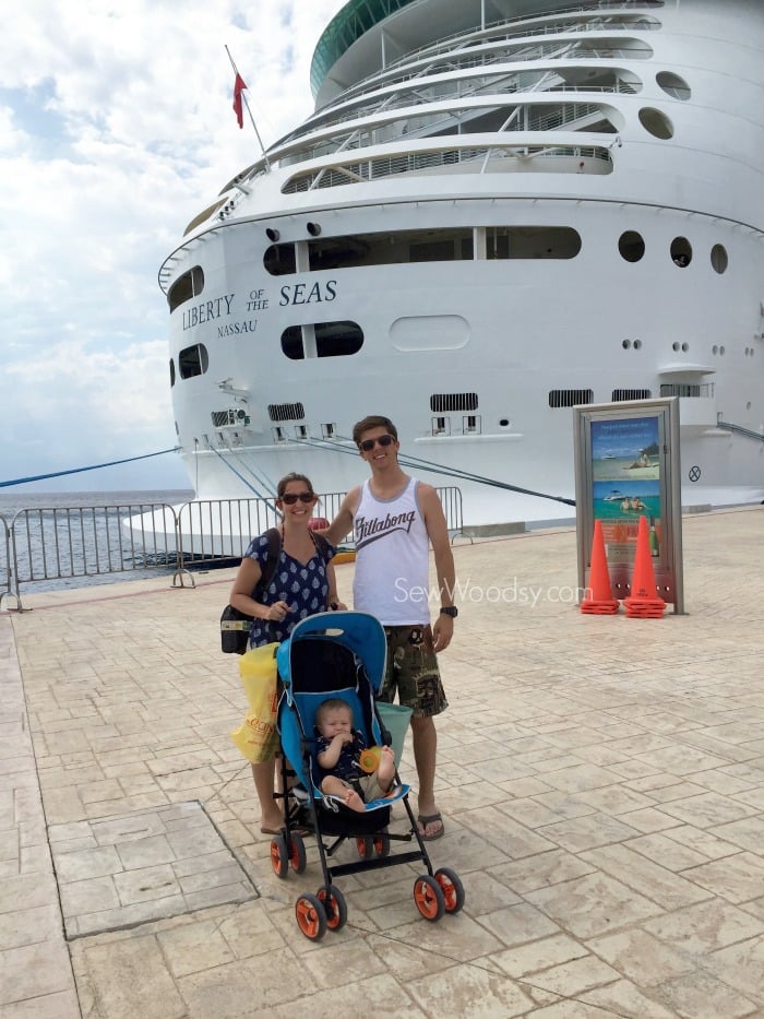 Liberty of the Seas in Mexico with Family