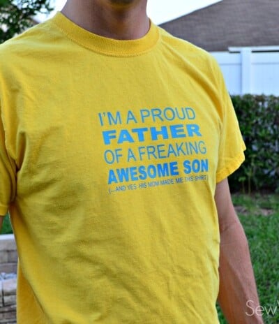 DIY I'm A Proud Father T-Shirt