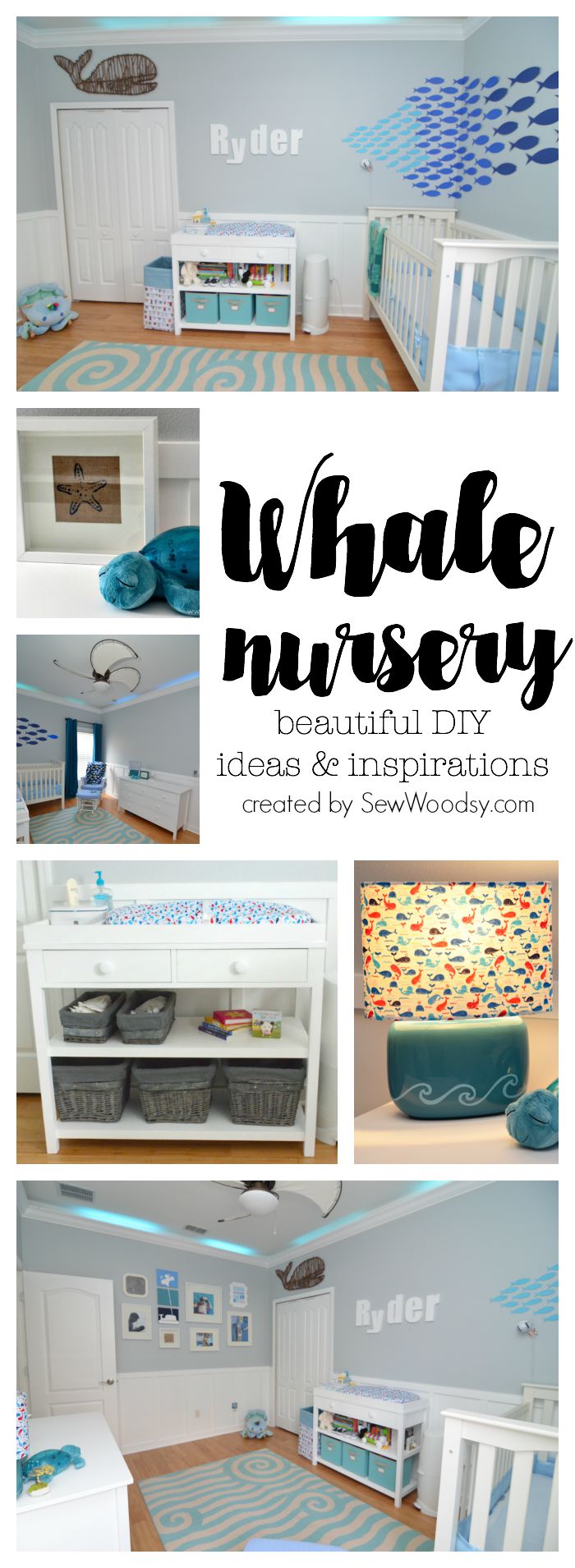 whale nursery - beautiful diy ideas and inspirations