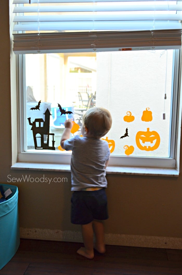 DIY Halloween Window Clings 6