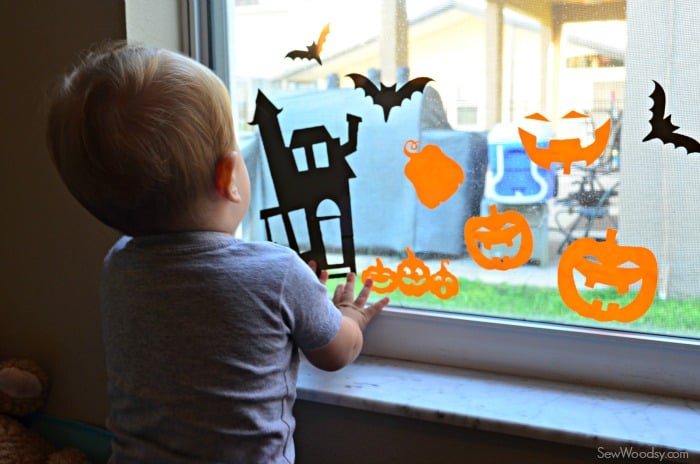 DIY Halloween Window Clings 8