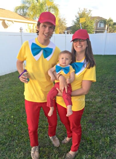 Easy Tweedle Family Costume Anyone Can Make in 30 minutes!
