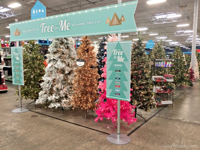 At Home Tree Lot - Tree For Mee #AtHomeforChristmas #AtHomeFinds #Ad