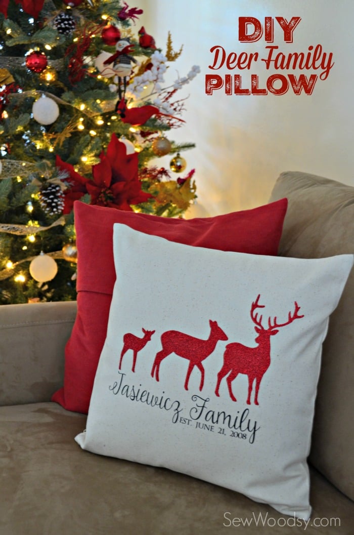 How To Work With Cricut Glitter Iron-On + Free Pillow Covers Project